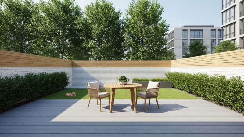Aménager un petit jardin pas cher