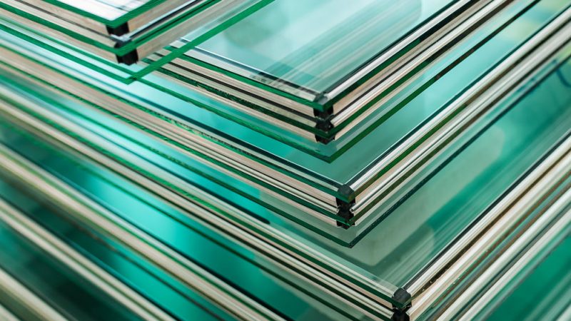 plaque de verre trempé